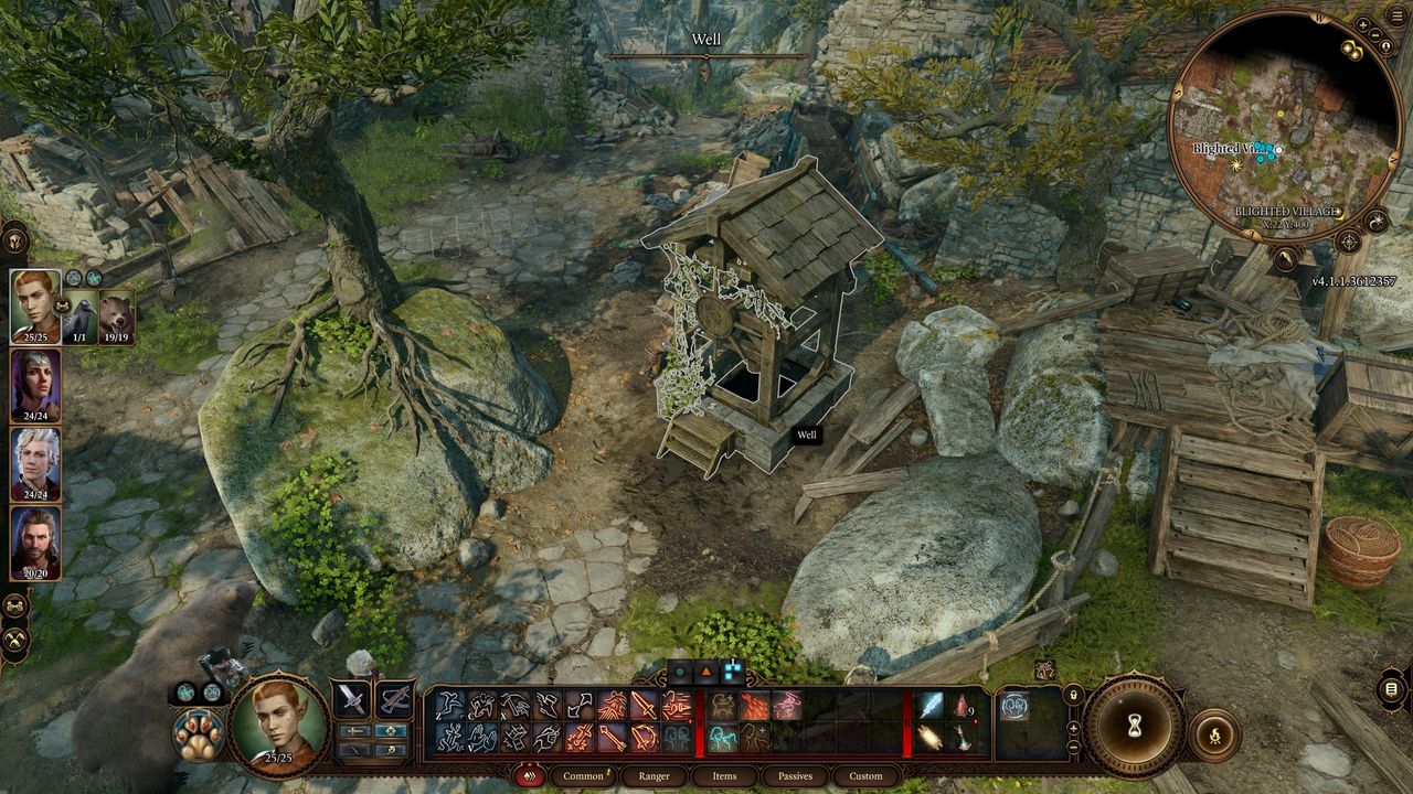 Baldur's Gate 3 Necromancy of Thay - Blighted Village well