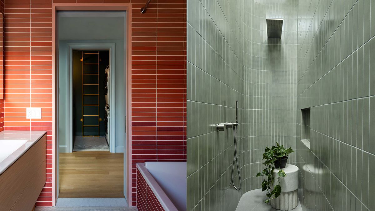 Horizontal or vertical tiles – which make a small bathroom look ...