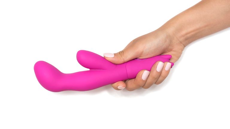 Pink vibrator, sex toy