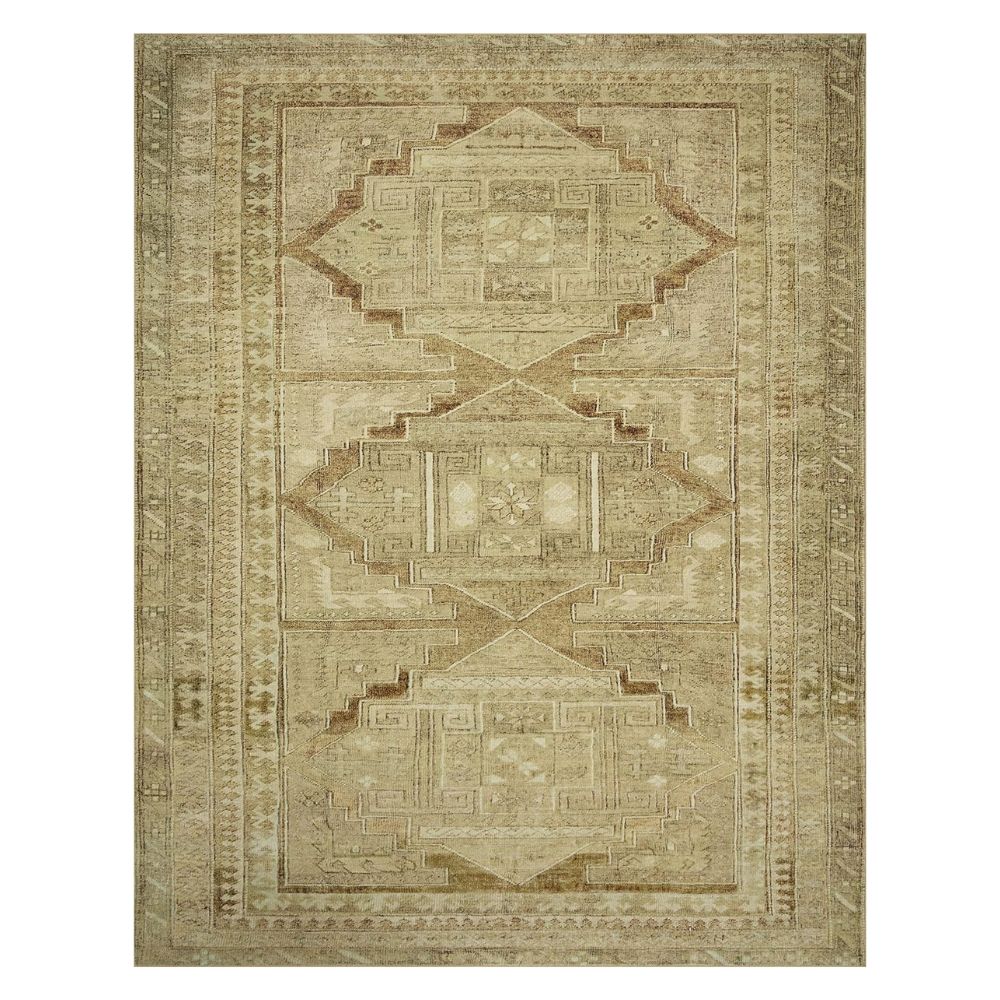Loloi x Magnolia Home by Joanna Gaines Sinclair Khaki/Tobacco Rug