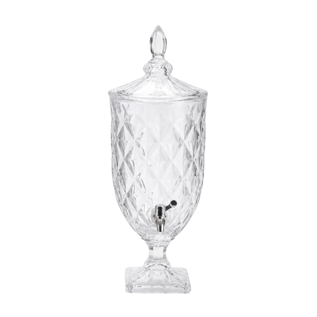KINGSTONE, Crystal Glass Beverage Dispenser