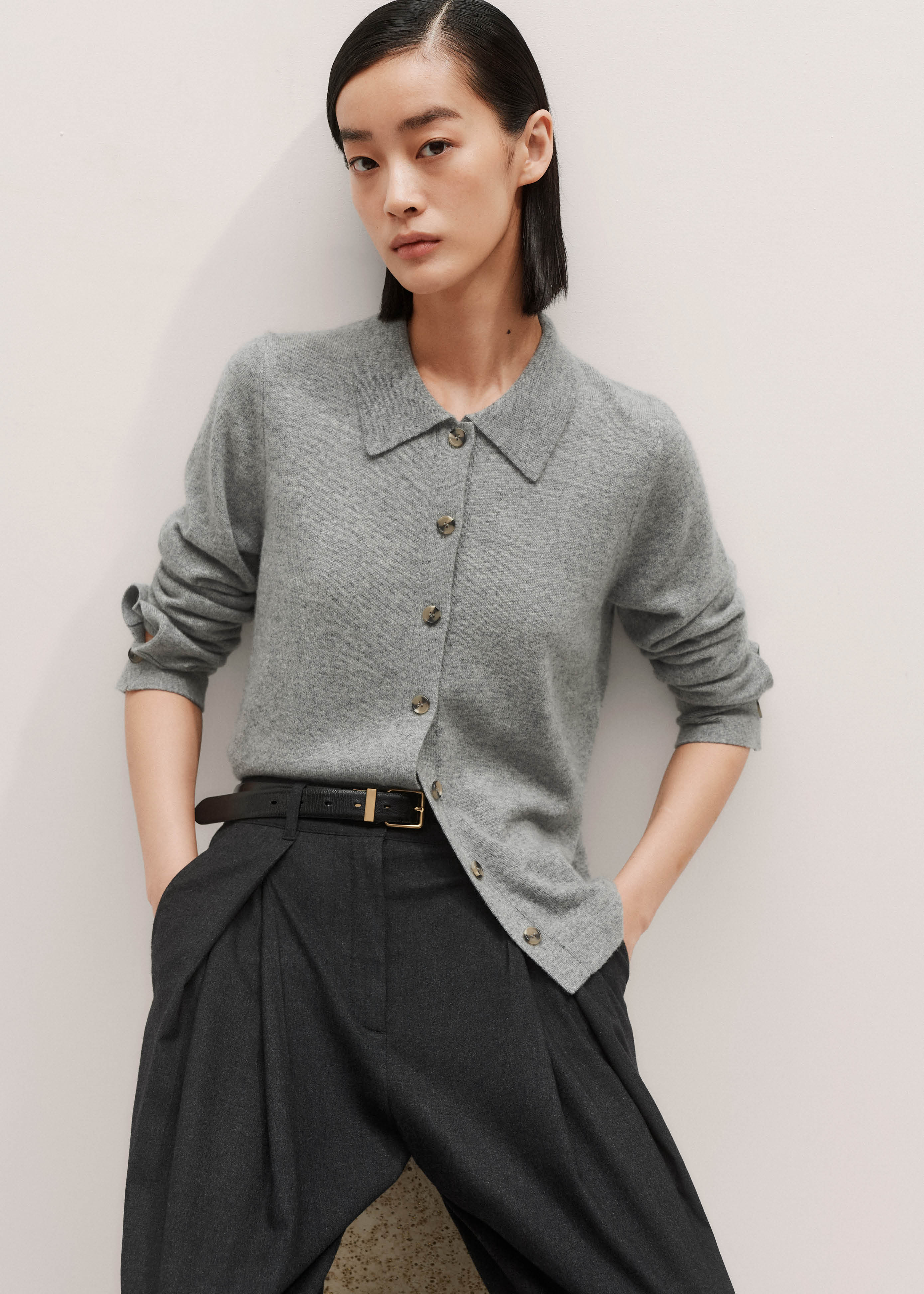 Cashmere Relaxed Knit Shirt