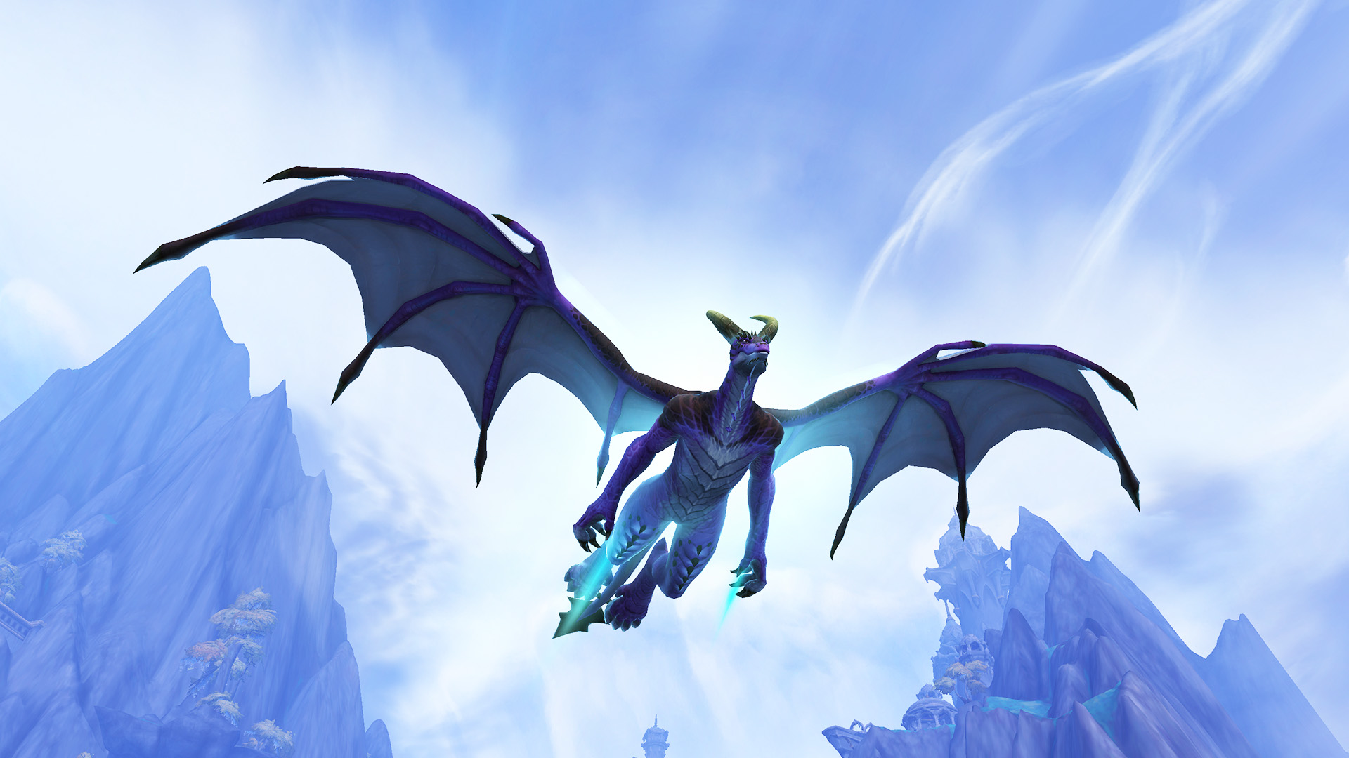 Blue Wind Rider  Warcraft Mounts