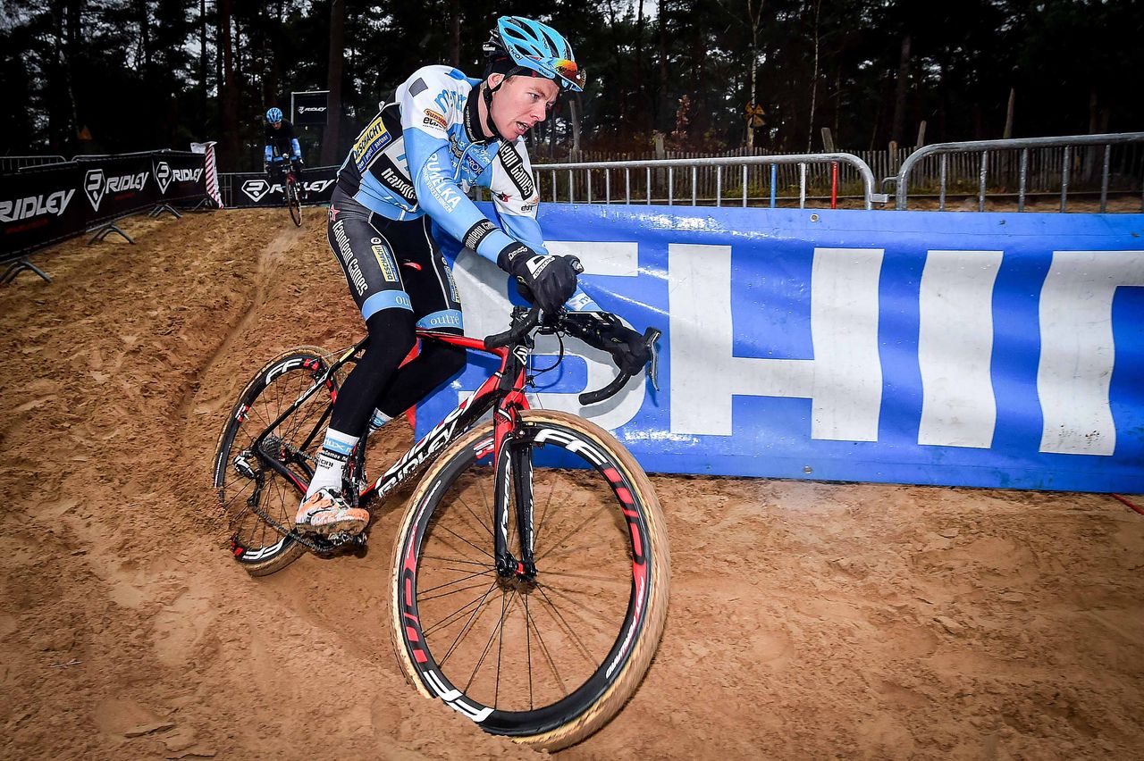 Michael Vanthourenhout previews the course for the Belgian championships in Lille