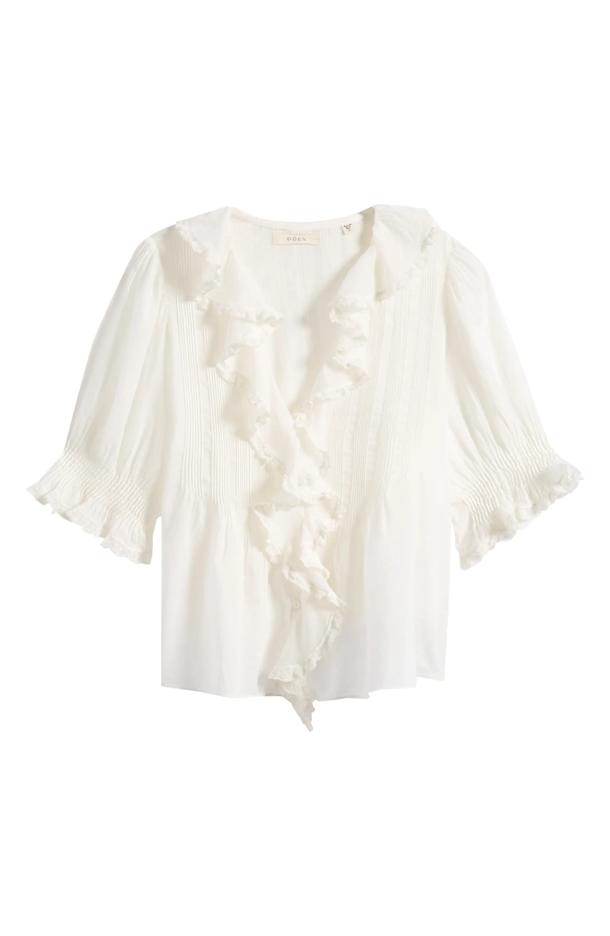 Henri Organic Cotton Voile Top