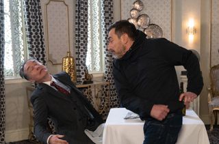 Peter Barlow finds his anger leads to his arrest.