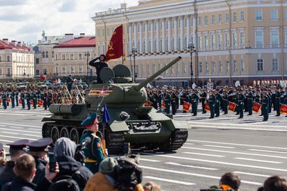 Russia's Victory Day practice in St. Petersburg