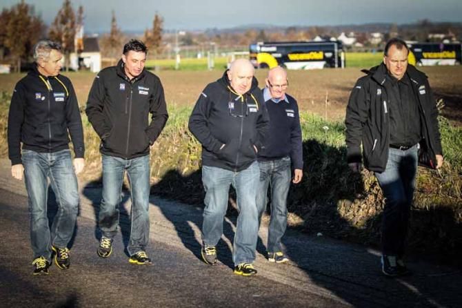 Vacansoleil team managemen takes a stroll to discuss matters