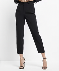 Super High Waisted Pleated Ankle Pant, $88 (£70) | Express