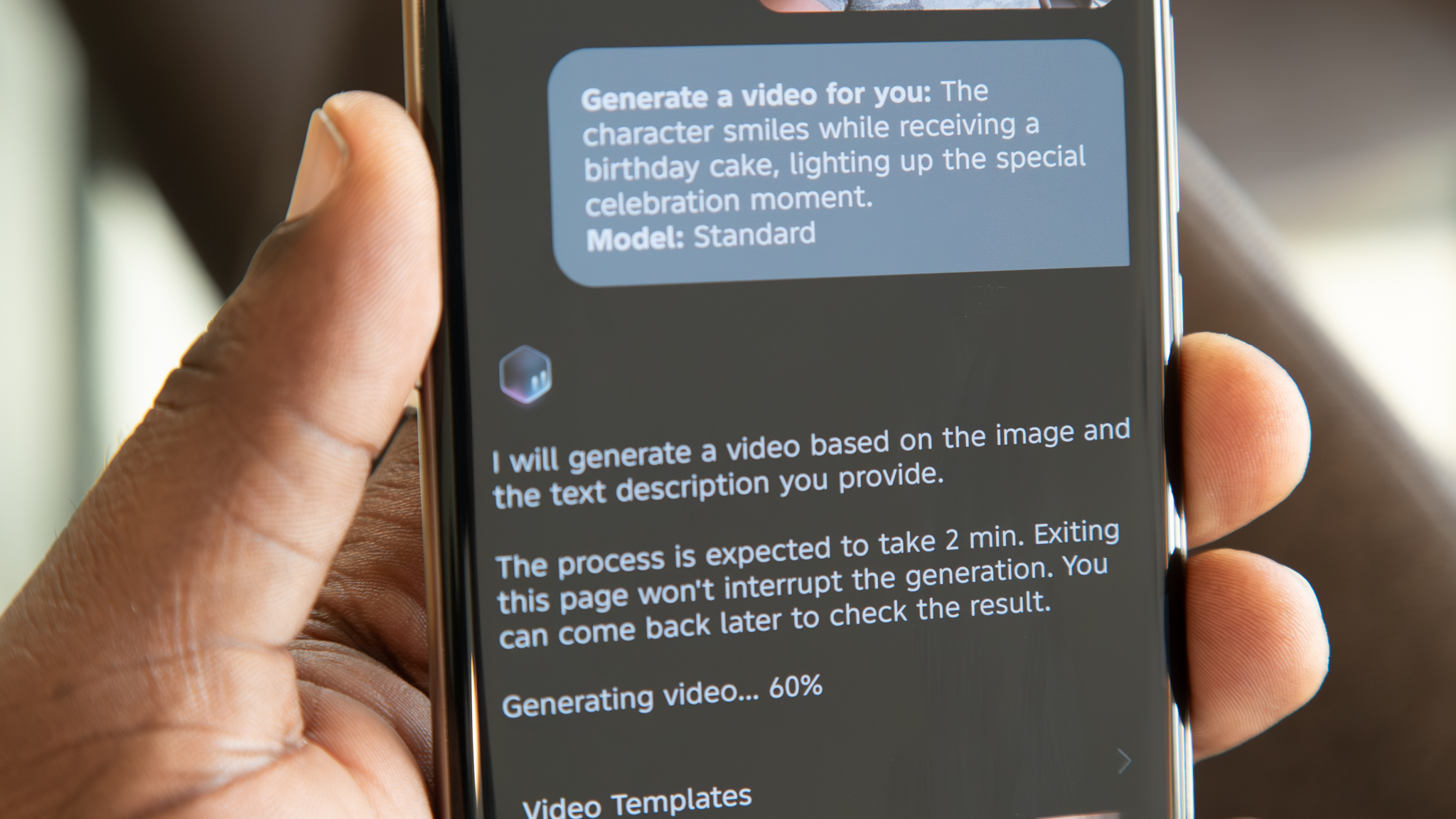 Ella on the Camon 50 Ultra