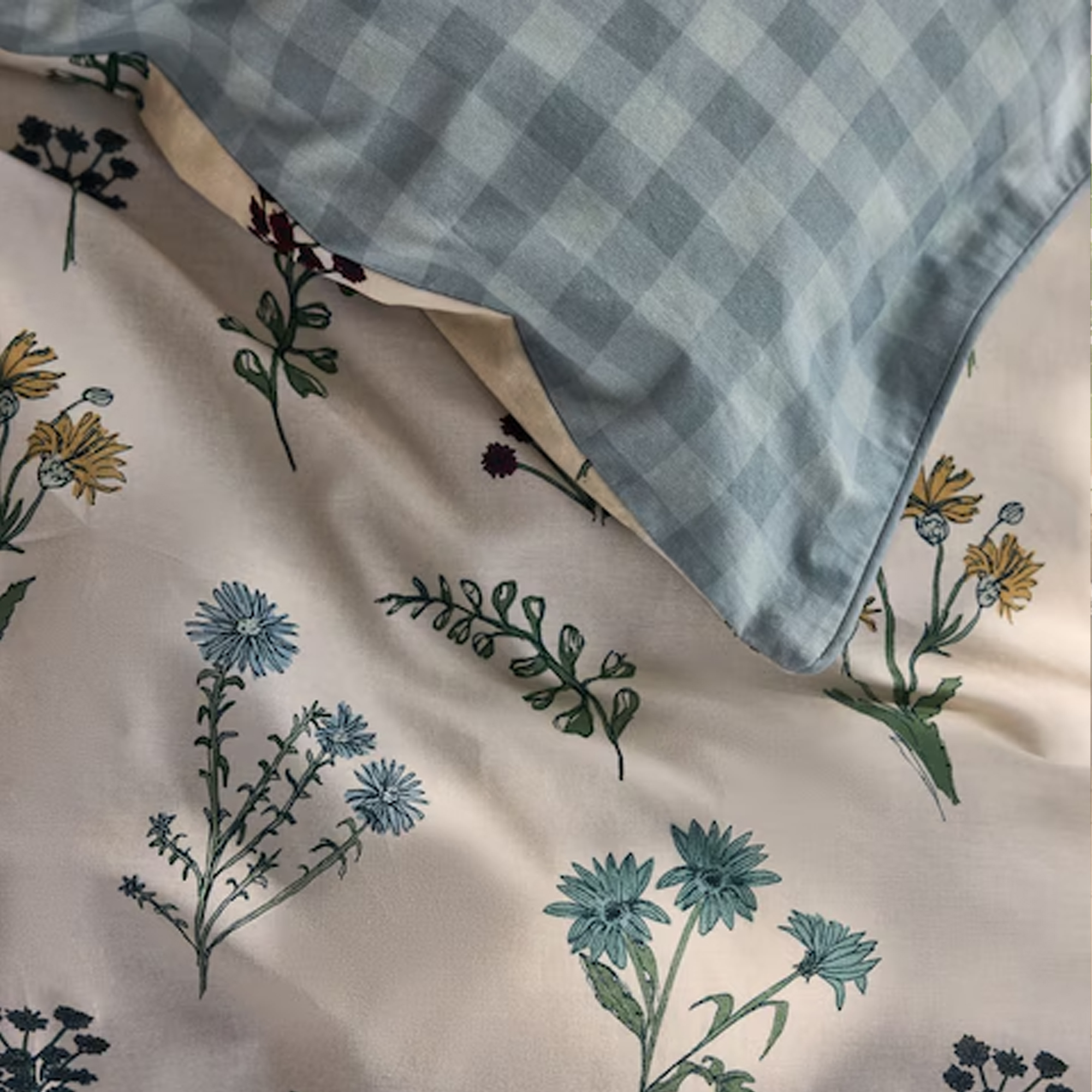 FatFace's newly launched bedding collection featuring stripes, florals, and gingham