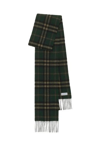 Medium Check Cashmere Scarf