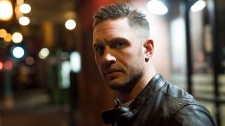 Tom Hardy as Eddie Brock in Venom