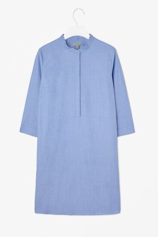 COS Collarless Shirt Dress, £69