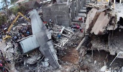 Death toll from Indonesian military plane crash hits 142
