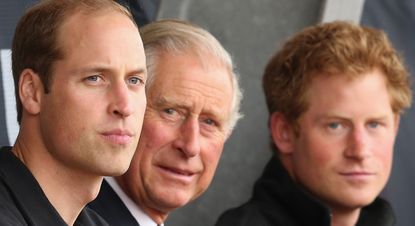 Charles, William and Harry were all said to be incensed with Donald Trump's comments