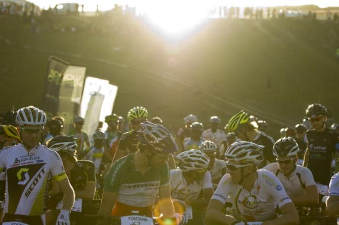 Racers at the start