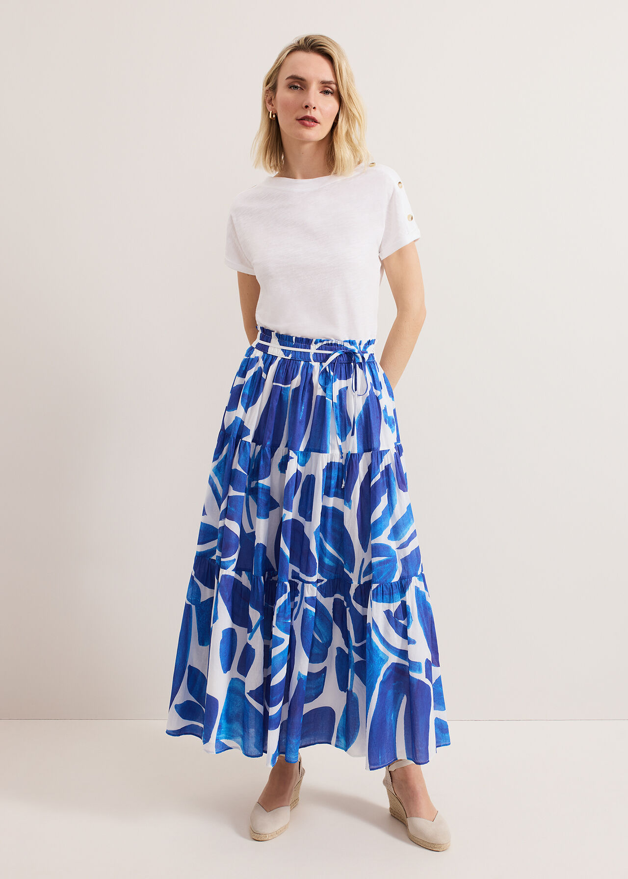 Alva Print Skirt