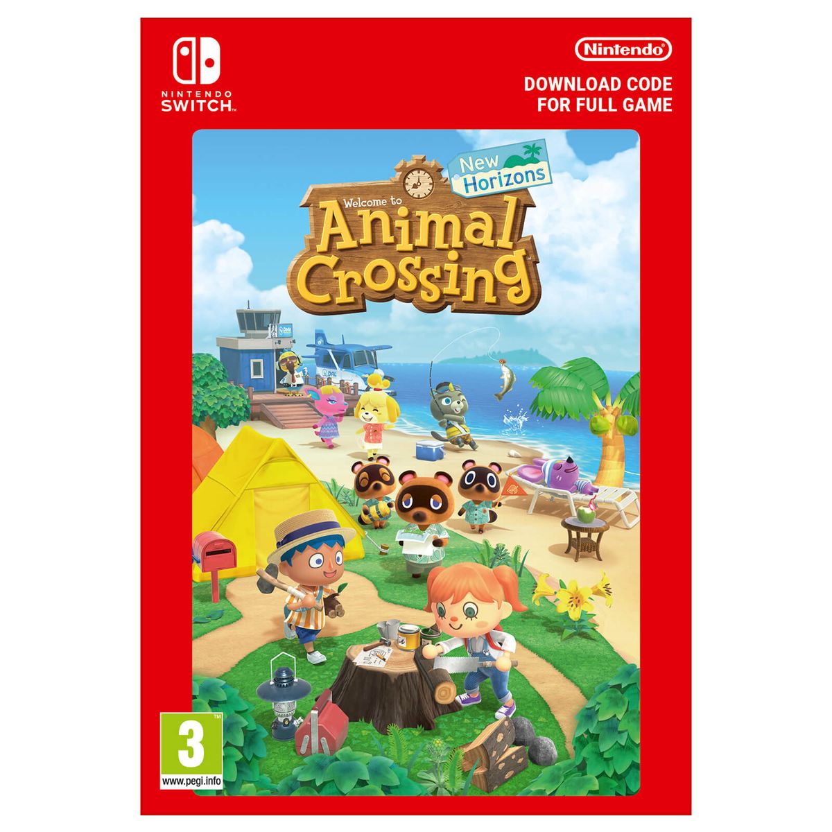 used animal crossing new horizons switch