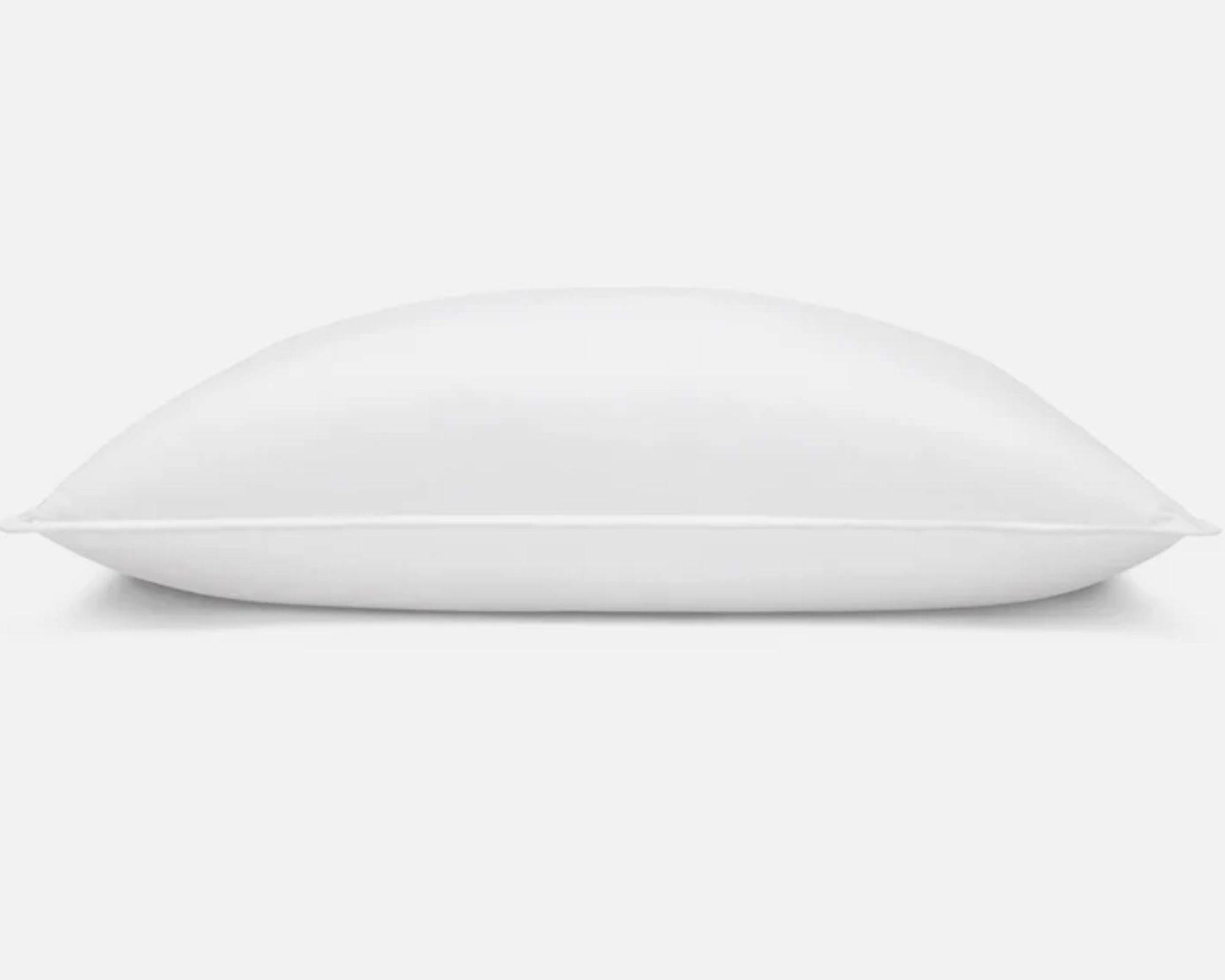 White Brooklinen down alternative pillow