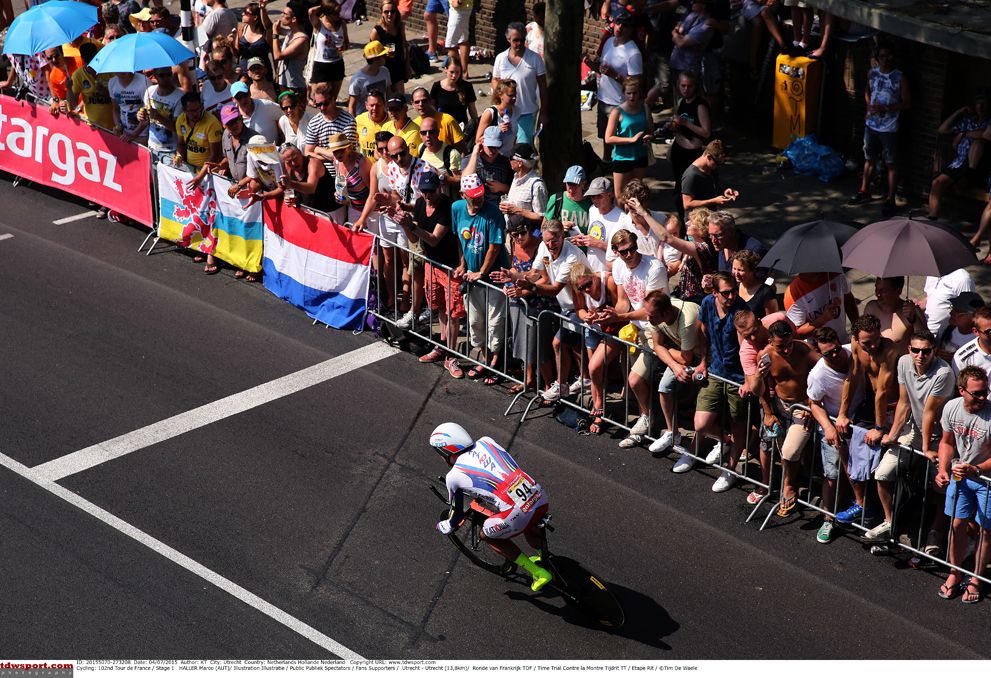 The conditions were perfect for the crowds in Utrecht