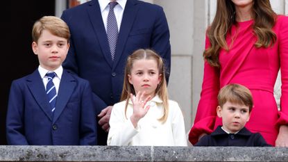 Prince George, Princess Charlotte and Prince Louis