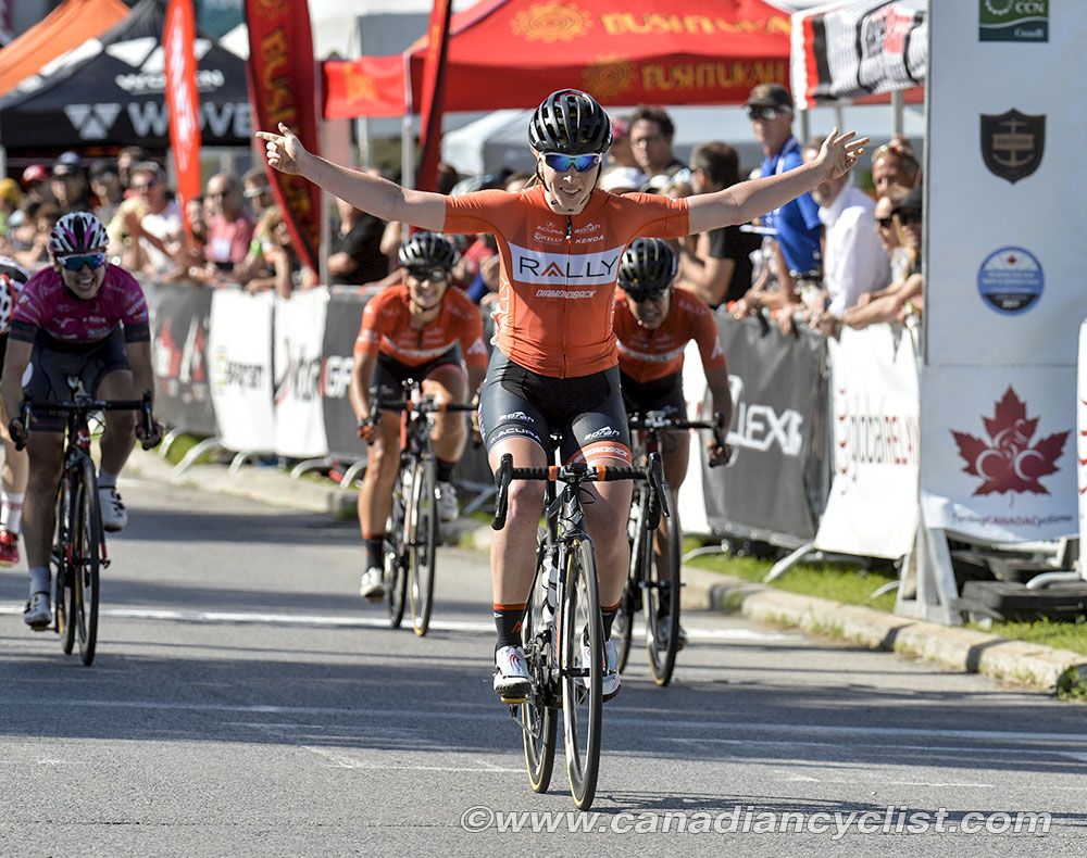 Allison Beveridge (Rally) wins the Canadian title in 2017