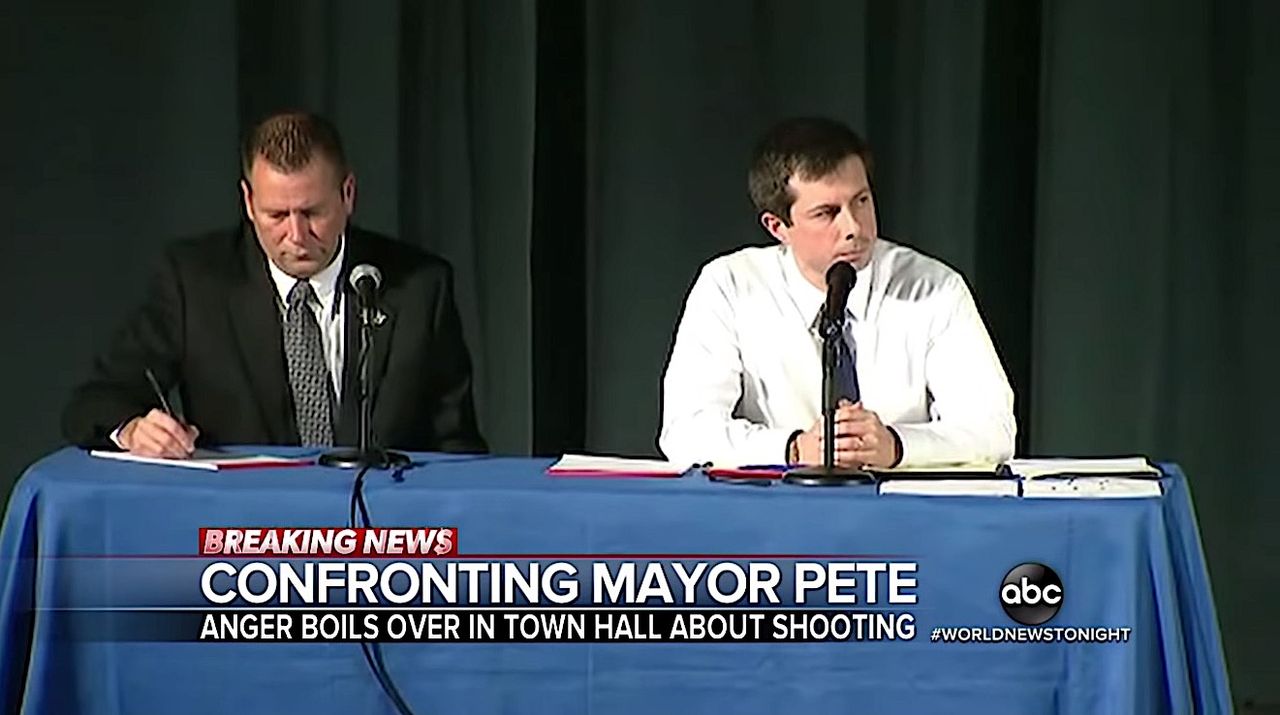 Pete Buttigieg holds town hall