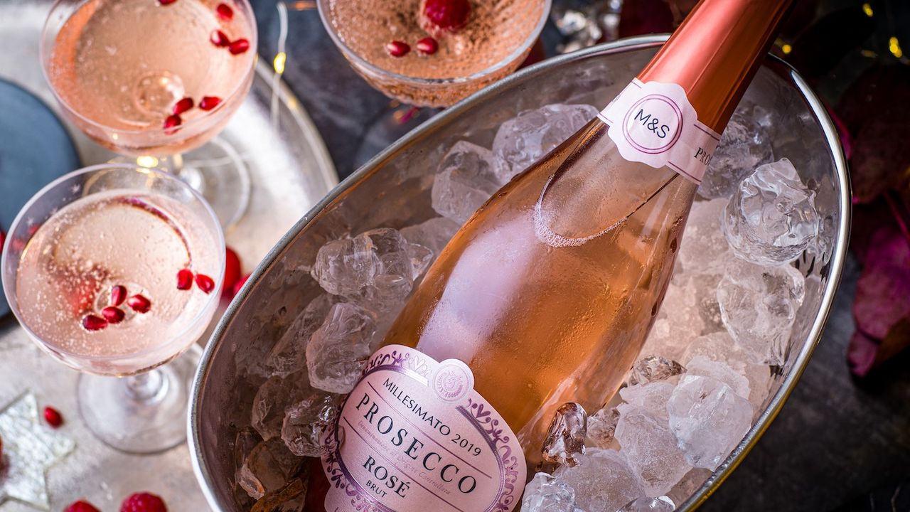 M&amp;S Rosé Prosecco 