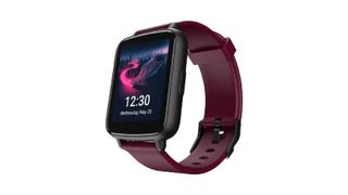 Boat Wave Neo smartwatch in Burgundy colour