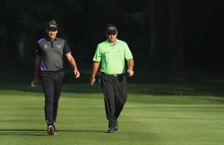 Patrick Reed and Ian Poulter