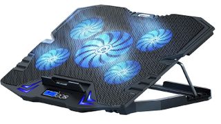 Best laptop cooler pads: TopMate K5 Gaming Laptop Cooler