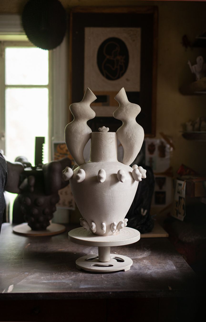 Noe Kuremoto ceramicist studio