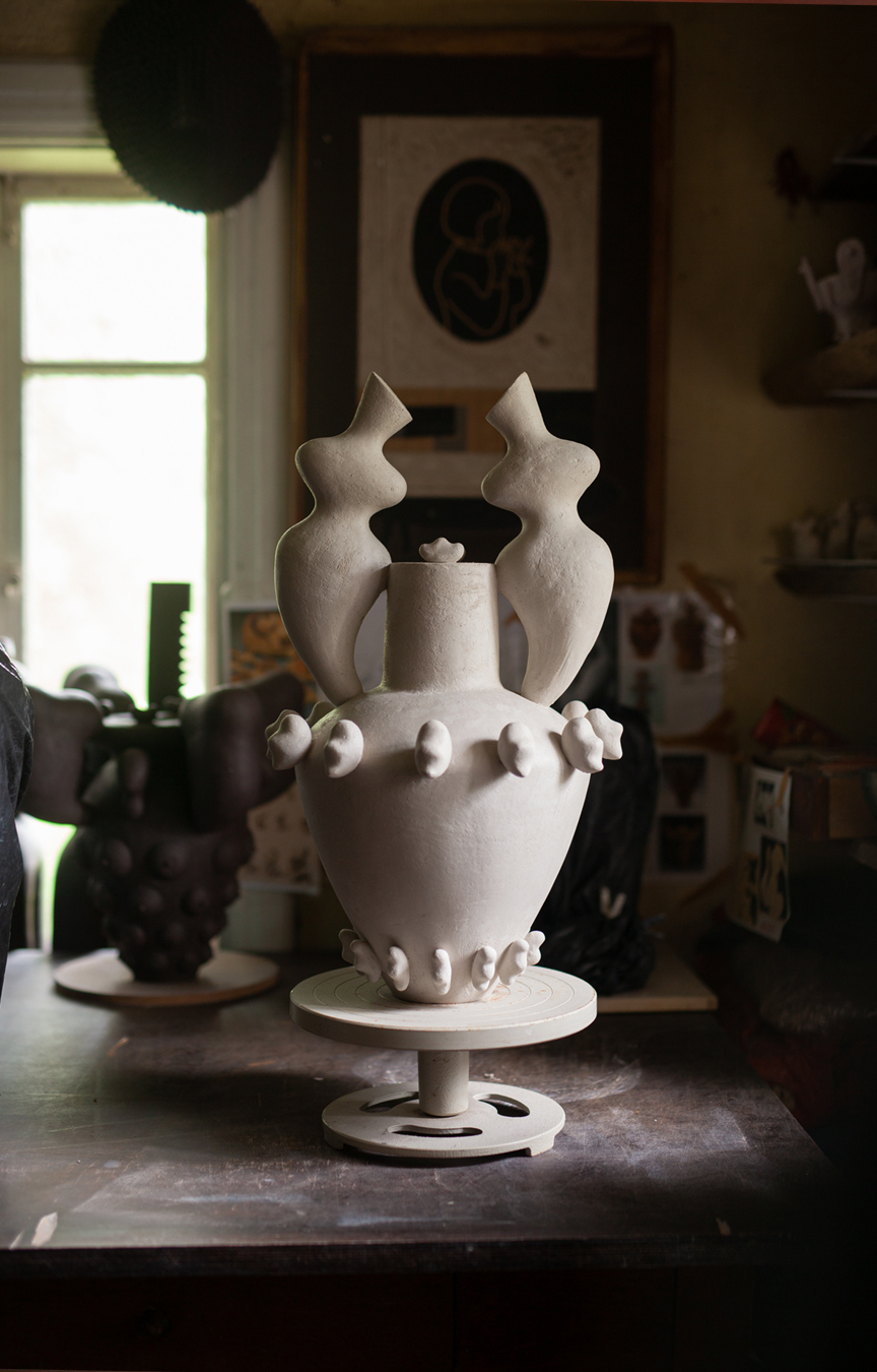 Noe Kuremoto ceramicist studio