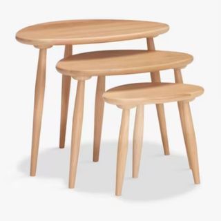 ercol table nest 