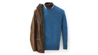N.Peal blue sweater