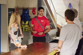 Ziggy, Tane, Dean and John in Home and Away