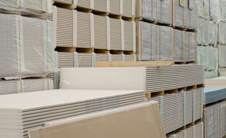 Plasterboard supplies are increasing