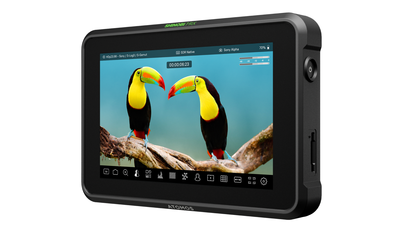 Atomos' new Shinobi 7 RX monitor makes cables a thing of the