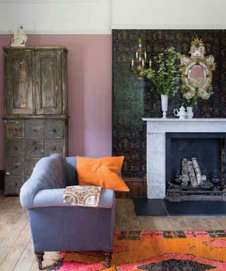 Farrow & Ball paint in living room
