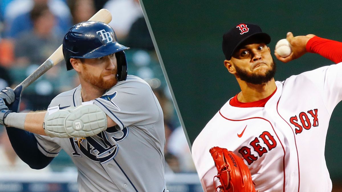 Jordan Luplow and Eduardo Rodriguez will face of in the Rays vs Red Sox live stream