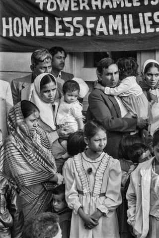 Occupation Of Tower Hamlets Council Chambers to demonstrate eviction Of Homeless Families 1987