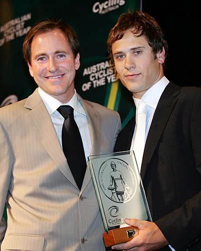 Male track cyclist, Ben Kersten..