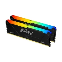 Kingston FURY Beast RGB 16GB (2x 8GB) DDR4 3600MHz Desktop Memory