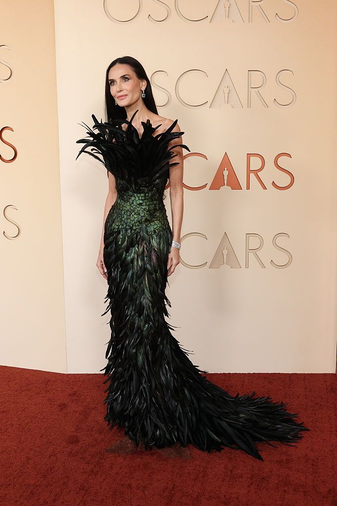 HOLLYWOOD, CALIFORNIA - MARCH 15: Demi Moore attends the 98th Oscars at Dolby Theatre on March 15, 2026 in Hollywood, California. (Photo by Mike Coppola/Getty Images)