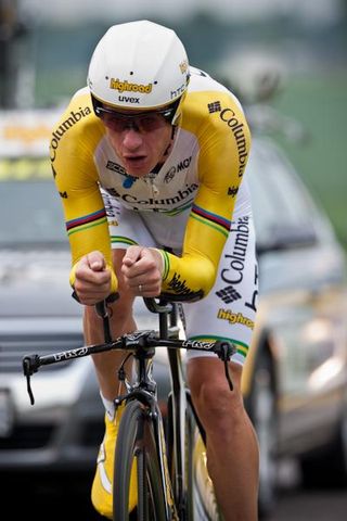 Australian time trial champion Michael Rogers (Columbia-HTC) failed to make the top 10.