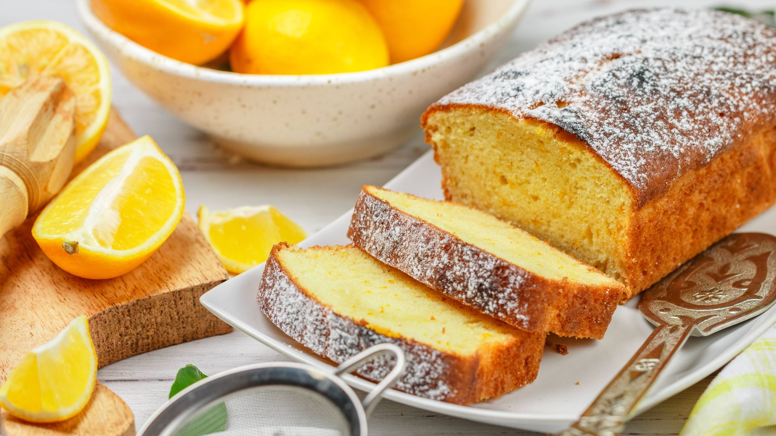 Low fat lemon drizzle recipe