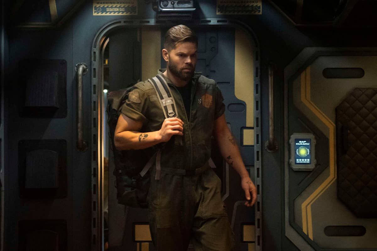 A scene from "The Expanse" season 5 on Amazon Prime.