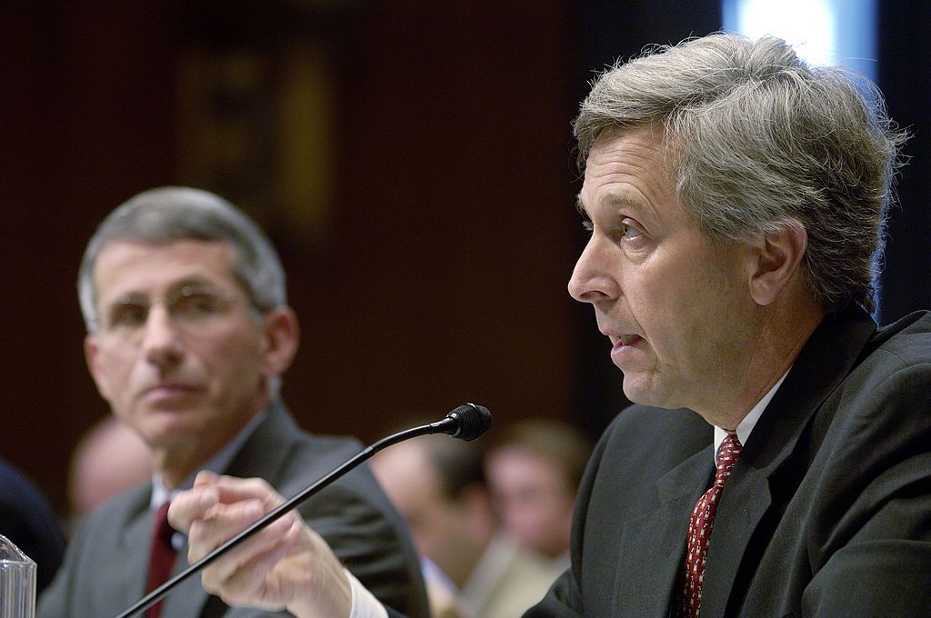 Dr. Anthony Fauci and former National Vaccine Program Office Director Dr. Bruce Gellin