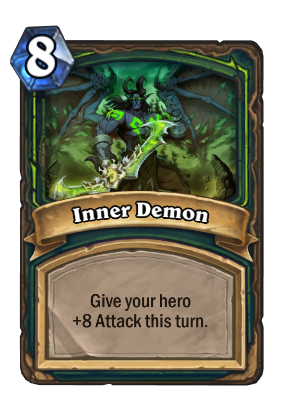 Hearthstone Demon Hunter Inner Demon Basic Spell Card